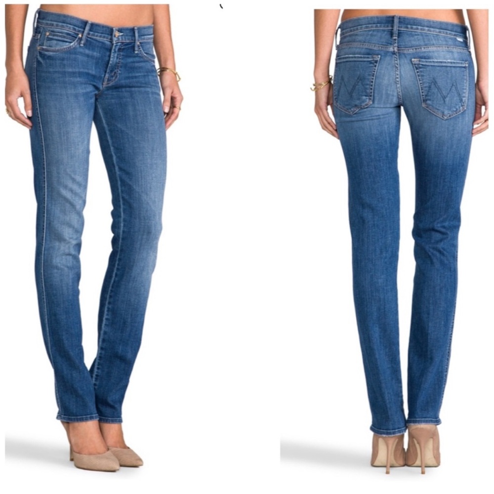 Great condition! Mother The Rascal jeans Medium Kitty sz 30